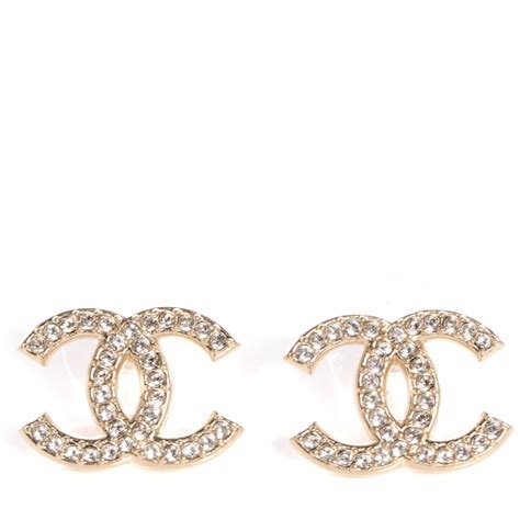 aretes chanel originales|chanel earrings fashionphile.